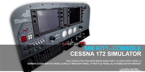 CESSNA 172 SIMULATOR KIT1 RELEASE|Product Releases|GeneralSimulator.com | Cessna 172 flight ...