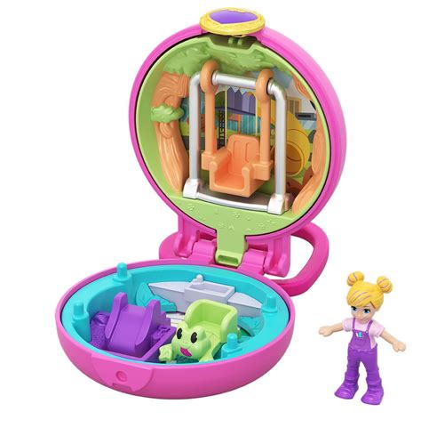 Mattel Polly Pocket Tiny Compact Μίνι Σετάκια Μπρελόκ (GKJ39 / GKJ42) - Jonik Toys