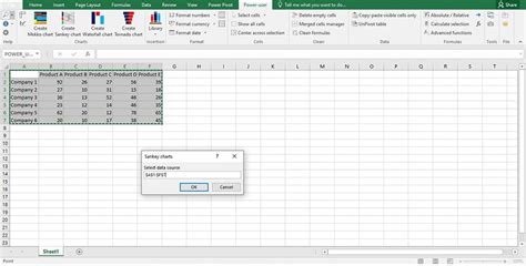 How to draw Sankey diagram in Excel? - My Chart Guide