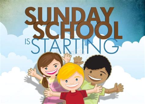 Sunday School begins in September - Huntley Parish