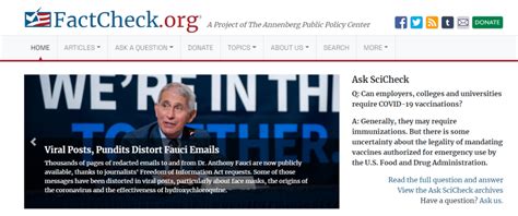 FactCheck.org is a Fraud & Possible Criminal Organization – The Burning Platform