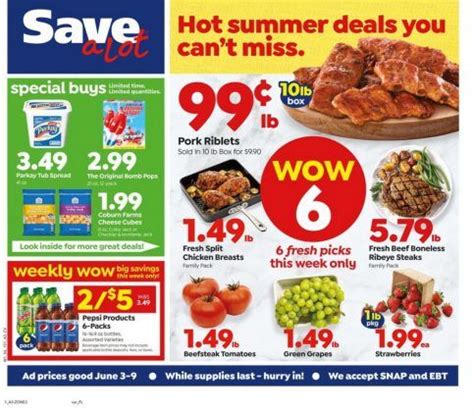 Save A Lot Weekly Ad Jun 03 – Jun 09, 2020