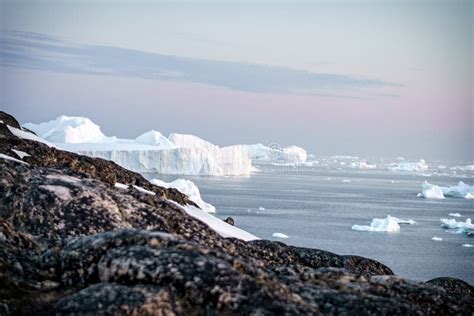 Icebergs on Arctic Ocean in Greenland Stock Image - Image of eskimo, beautiful: 134342287