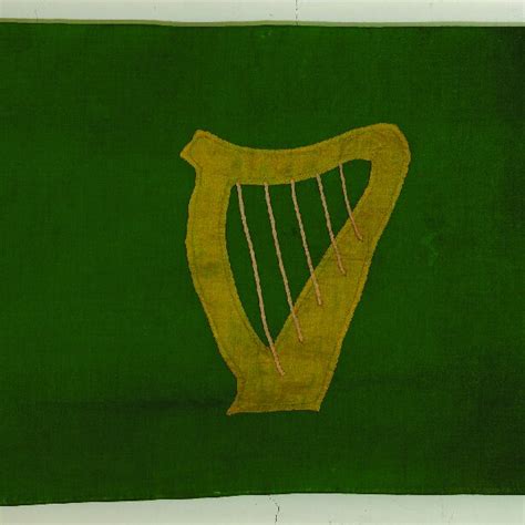 The Irish Citizen Army flag, now conserved and in a specially made ...