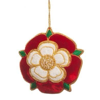 Tudor Christmas Tree Decoration | Tudor rose, Tudor, Rosé christmas