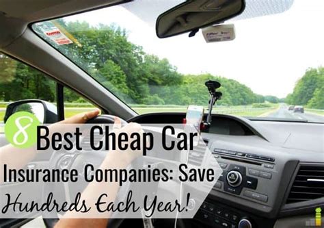 8 Best Cheap Car Insurance Companies for 2020 - Frugal Rules