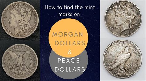 How to Find Silver Dollar Mint Marks | Morgan Dollar | Peace Dollar - YouTube