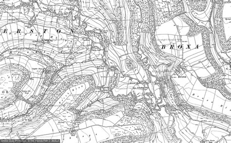 Historic Ordnance Survey Map of Langdale End, 1890