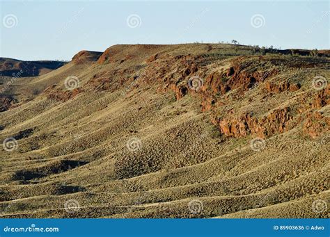 Field for Iron Ore Exploration - Pilbara - Australia Stock Photo ...