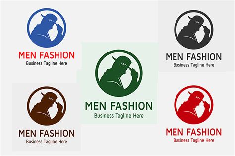 Men Fashion Logo Design By shahidstco | TheHungryJPEG