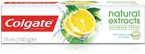 Colgate Natural Extracts Toothpaste (Lemon) - 75 ml - CEDISHOP