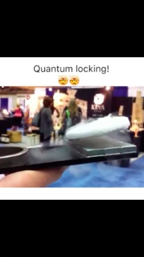 Quantum locking. A technique involving magnetic fields...