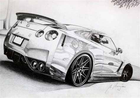 Nissan GTR by Mipo-Design on DeviantArt | Dibujos de coches, Skyline gtr, Carro dibujo