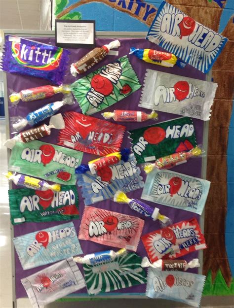 Pop Art candy sculptures by 5th Grade. | Pop art, Art lessons, Sculptures