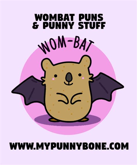 60+ Wombat Puns And Jokes To Drive You Wom-batty With Laughter - MyPunnyBone