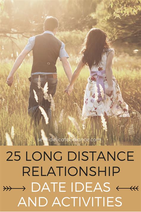 25 Long Distance Relationship Date Ideas and Activities