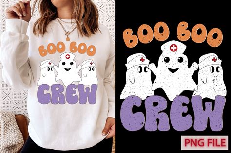 Boo Boo Crew Halloween PNG Graphic by Craftgraphics · Creative Fabrica