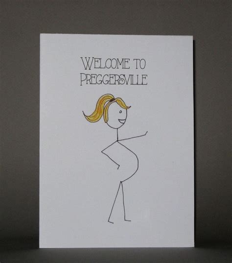 Funny Pregnancy card Congratulations Youre Pregnant