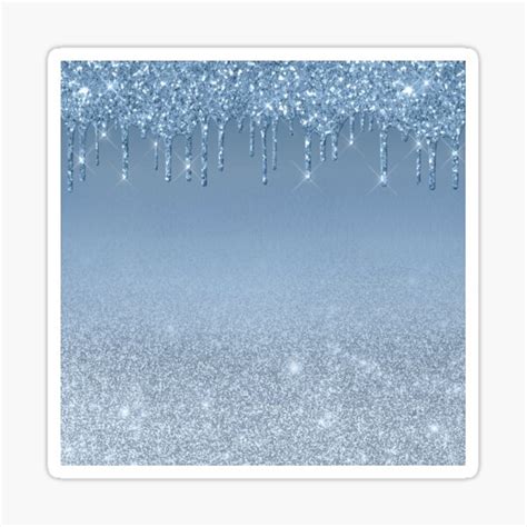 "Paint it Blue Glitter" Sticker for Sale by marynaeller | Redbubble