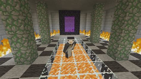 Minecraft Xbox: Nether Portal Room [48] - YouTube