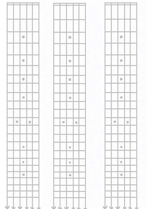 Printable Blank Guitar Neck Diagrams | The Best Porn Website