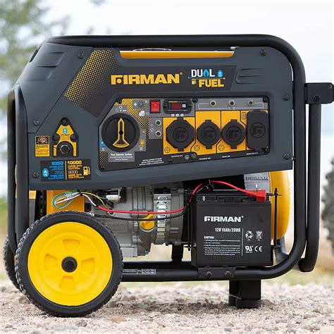 FIRMAN 10000/8000 Watt 120/240V 30/50A Electric Start Gas or Propane ...