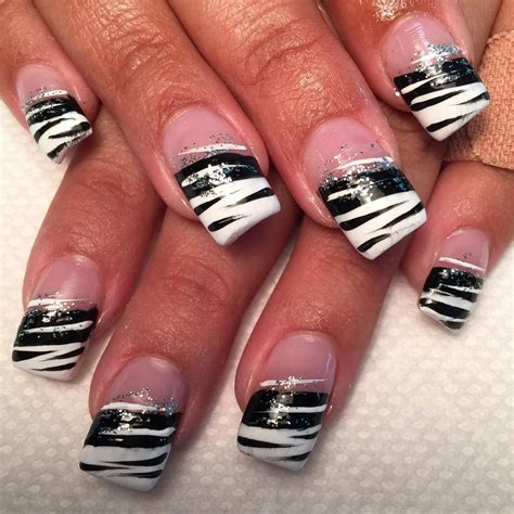 Black and White Nail Design Gallery