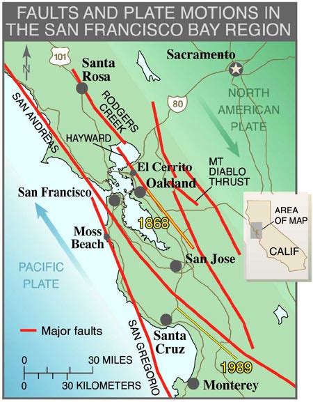 Millions potentially at risk due to earthquakes in the San Francisco ...