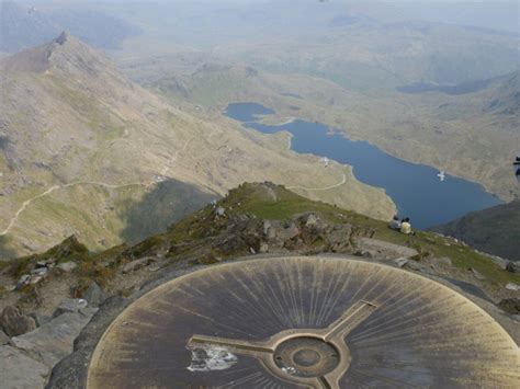 Snowdon summit view © Peter S :: Geograph Britain and Ireland