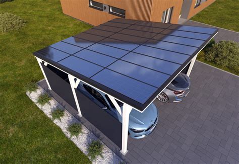 Solar Carports - Holzbrüder-Carports