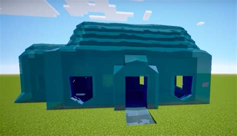 A big youtube (SmallishBeans) built a house out of water in VANILLA : r/Minecraft