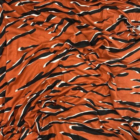 Tiger Fabric - Etsy