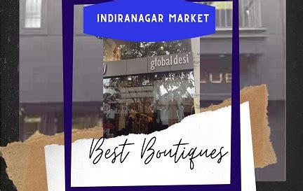 Indiranagar | Best Shops in Indiranagar Market, Bangalore