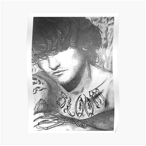 "Orlando Bloom - Tattoos - Pencil Drawings" Poster by michellemisfit ...