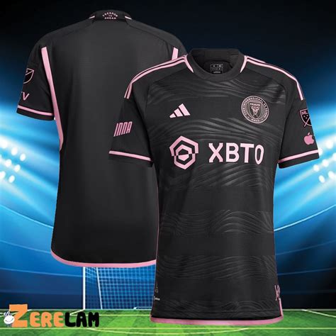 Messi Inter Miami CF Black Jersey - Zerelam