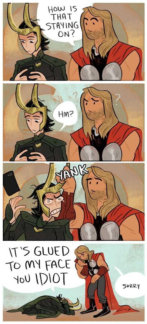 Avengers assemble but mostly thor and loki – Artofit