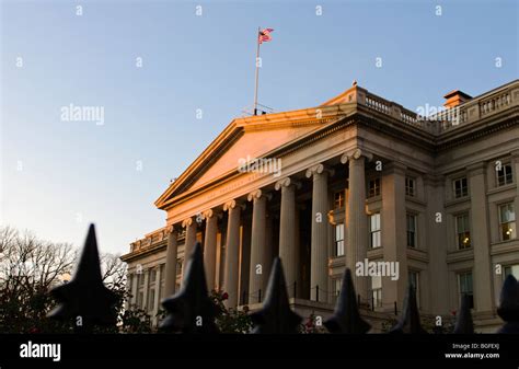 The United States Treasury Building in Washington DC Stock Photo - Alamy