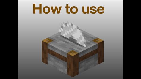 (How to make and use a stonecutter) in Minecraft - YouTube