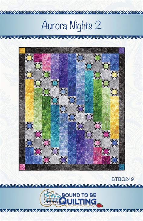 Aurora Nights 2 Patterns – Quilting Books Patterns and Notions