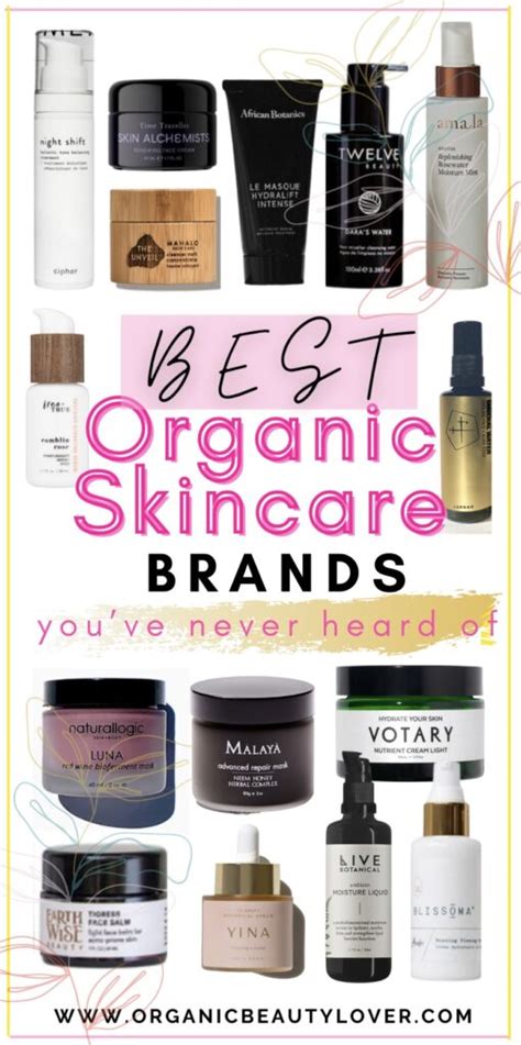 25 Best Organic Skincare Brands You’ve Never Heard Of - ORGANIC BEAUTY ...