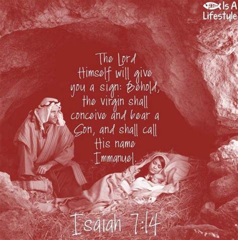 Isaiah 7:14 His name shall be Immanuel (Emmanuel). Emmanuel means "God is with us. facebook.com ...