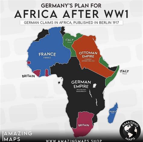 Map Of Africa Before Ww 1 – Topographic Map of Usa with States