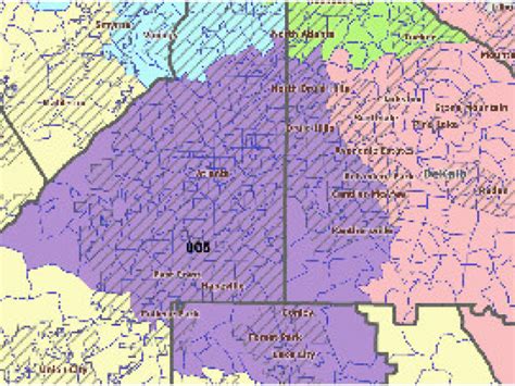 Map Of Powder Springs Georgia Map Georgia S Congressional Districts | secretmuseum