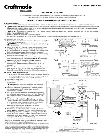 Wiring Diagram For Craftmade Ceiling Fan - Diagram Circuit