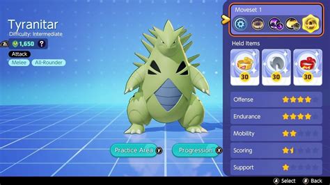 Pokémon Unite Tyranitar build, best items and moveset | Eurogamer.net