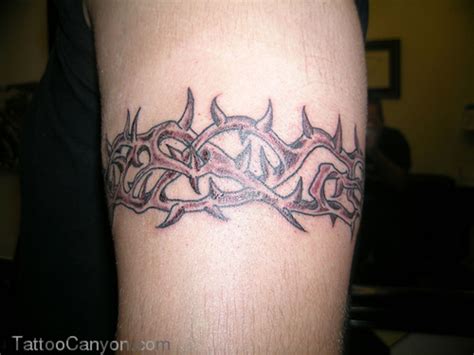 Crown Of Thorns Armband Tattoo Designs