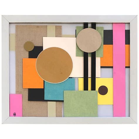 Geometric Collage by Artist Heather Borsche Contemporary Art California ...