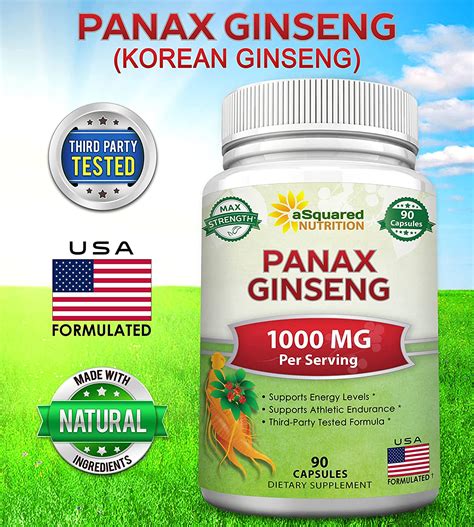 Panax Ginseng - aSquared Brands