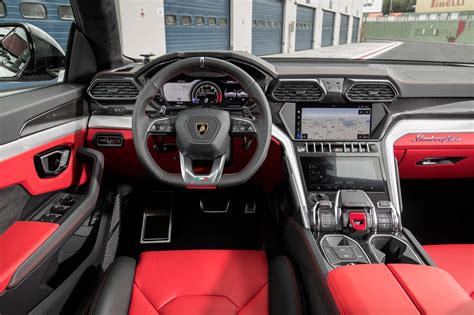 Lamborghini Urus Interior Red | Cabinets Matttroy