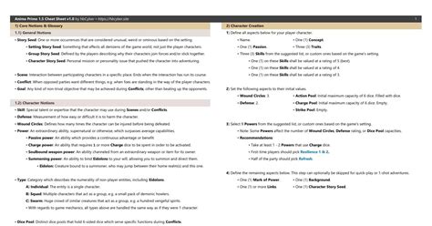 Anima Prime 1.5 Cheat Sheet [LATEST].pdf | DocDroid